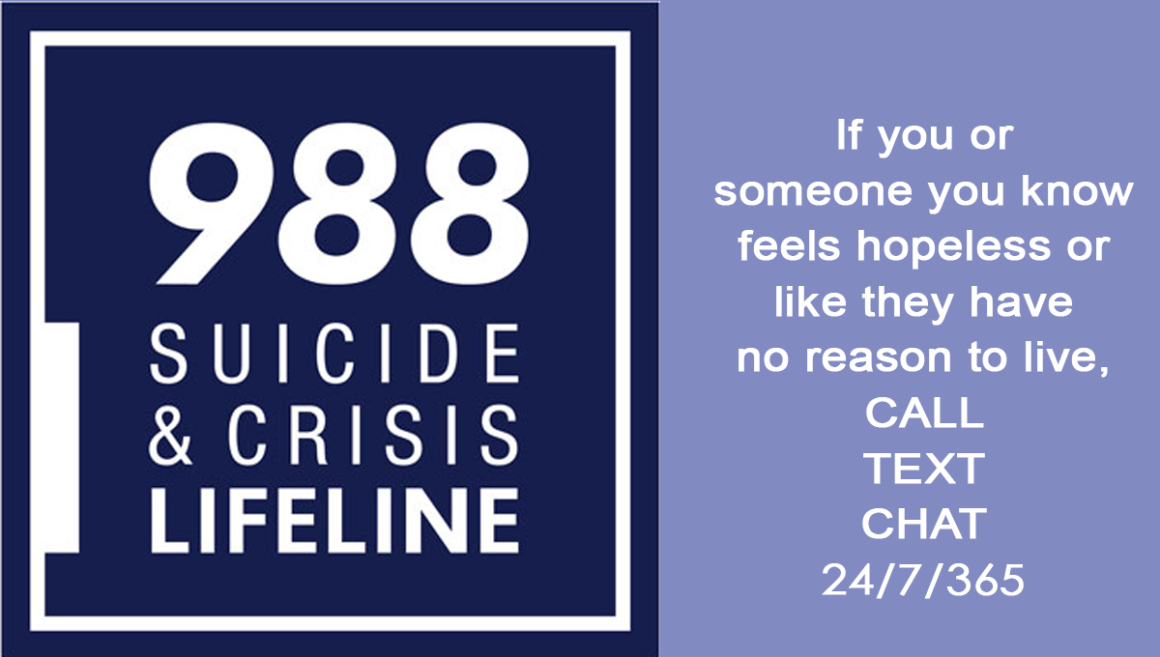 The National Suicide Prevention Lifeline Is Now 988 Suicide And Crisis 